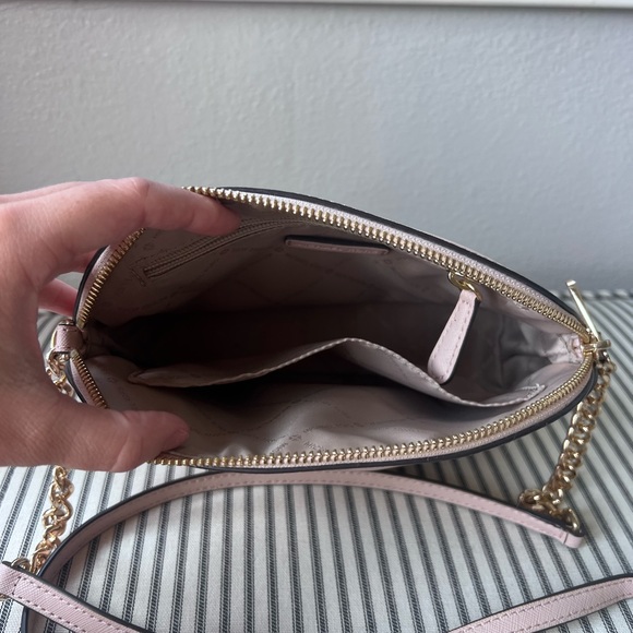 Michael Kors Emmy Saffiano Leather Medium Crossbody Bag - Picture 3 of 5